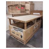 Wooden Shipping Container, 3x4x8ft