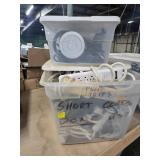 Power Strips and Cords in Bins