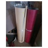 Two Partial Rolls of Laminate Material