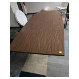 Rectangular Wood Conference Table