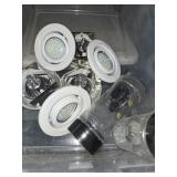 LED Fixtures and Plastic Blocks