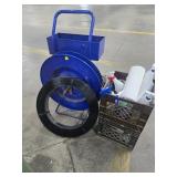 Strapping Cart with Supplies
