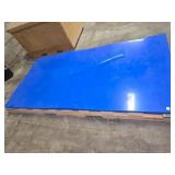 Blue Acrylic Sheet on Pallet
