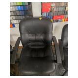 Black Leather Office Chair