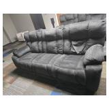 Dark Gray Upholstered Sofa