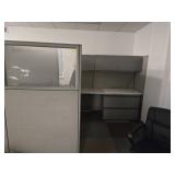 Modular Office Cubicle Set With Spare Parts