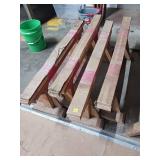 4 TIMES BID 4 Wooden Saw Horses