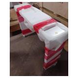 12Wx45Lx32T Table with Protective Wrapping