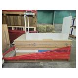 Pallet with Desk and Platforms