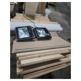 Wood Panels and LED Lights