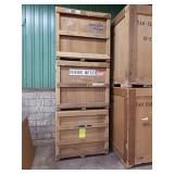 3 TIMES BID Three Wooden Shipping Containers
