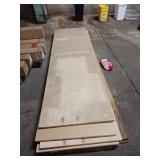 28ï¿½ï¿½ x 8FT 3/4 Plywood Sheets