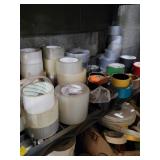 Bulk Lot of Assorted Tape Rolls