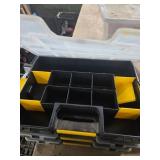 Stackable Plastic Storage Organizer With Dividers