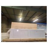 Large Industrial White Cabinetry Unit