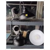 3 TIMES BID Three Black Decorative Lights