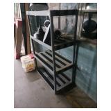 4 Shelf Plastic Storage Rack
