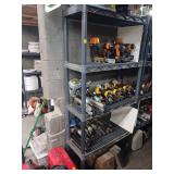 Plastic 5-Shelf Unit, No Contents