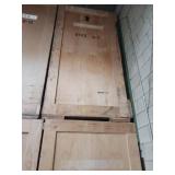 2x bid Wooden Shipping Containers 4x4x8 ft