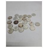 22x bid silver U.S. Dimes Collection