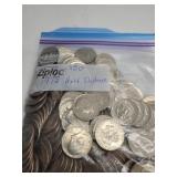 150x bid Eisenhower Half Dollars