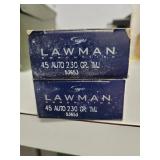2x bid Speer Lawman .45 Auto 230 GR TMJ