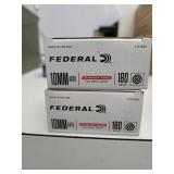 2x bid Federal 10mm Auto Full Metal Jacket 50pk