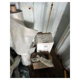 Plastic Sheets and strobe light