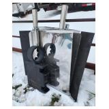 Stainless quarter fender and cup holder