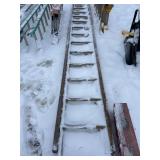 Wooden Extension Ladder
