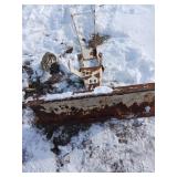 Snow Plow Attachment with Mounting Frame