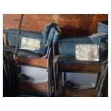 Two Foldable Camp Chairs with Storage