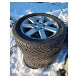 4 225/55 R17 5-Lug Nissan Tire and Rims