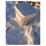 Bucket of 2-Inch Roofing Nails