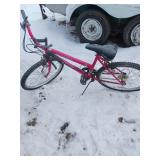 Magna Pink Mountain Bike with 6-Speed Gears