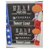 2x bid Federal 12 Gauge Target Load