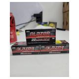 3x bid CCI Blazer .22 Long Rifle Ammunition