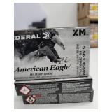 3x bid Federal American Eagle 5.56mm 20pk