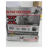 2x bid Winchester 20-Gauge Rifled Slug 5pk