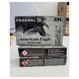 3x bid Federal American Eagle 5.56x45mm 20pk