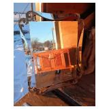 Ornate Wall Mirror With Decorative Frame