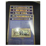 5x bid $2 U.S. State Commemorative