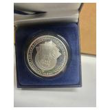 NASA Commemorative Silver Coin