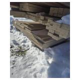 Lumber Including 1×2 and 1×8 Pieces