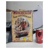 Winchester Shotgun Shells Metal Sign