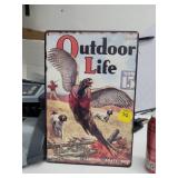 Outdoor Life Metal Sign
