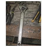 15" adjustable wrench