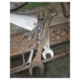 Various double ended wrenches