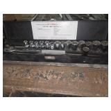 K-T tools 1/2 drive metric socket set(incomplete)