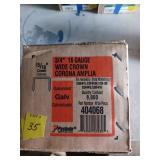 Paslode 3/4ï¿½ï¿½ 16 Gauge Wide Crown Staples